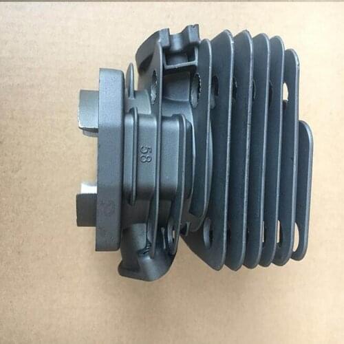 Free shipping of 1PC of Cylinder block cylinder head for ZENOAH gasoline chainsaw G52 aftermarket repair&replacement