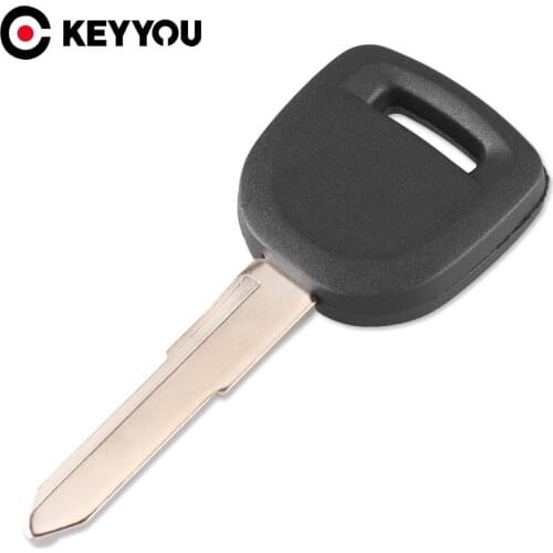 KEYYOU Transponder Key Shell For Mazda 2 3 5 6 MX5 RX8 Uncut Blank Right Blade Cover Case Replacement Fob No Chip
