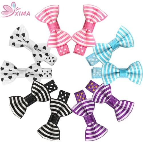 XIMA 10pcs/lot 1.5''Kids Cute Hair Clips Cute Girls Barrette Hair Clip Hairpins for Girls Hair Accessories