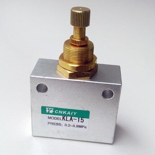 KLA-15 G1/2'' One Way Air Regulator Flow Speed Valve