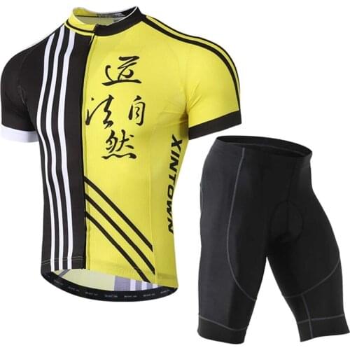 Men Pro Cycling Jerseys Set Sportswear Cycling Clothing Bike Jersey Ropa Quick Dry Bicycle Clothing for Male