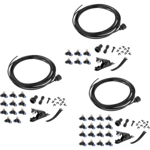 Outdoor Misting Cooling System Patio Water Mister Fan Cooler for Garden Lawn