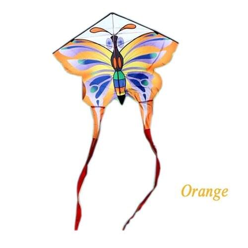 New Arrive Outdoor Fun Sports Butterfly Kite With Long Tail / Animal Kites With Handle & Line