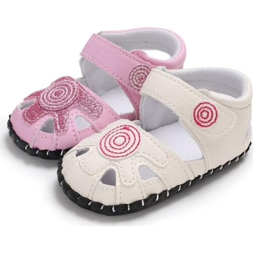 New fashion newborn girl sweet cute printed princess first Walkers Baby Shoes soft bottom shoes baby toddler shoes