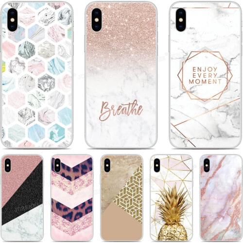 Custom Photo For Blackview A80 A60 BV9600 Pro Phone Case Not Glitter Printed Marble Cover For OnePlus 9 8 5G 6 7 7T Pro Cases