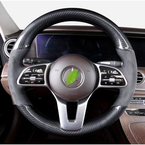 DIY Alcantara Hand Sewing Car Steering Wheel Cover For LYNK&CO 01 02 03 05 06 ZERO hight quality Grip Cover car accessories