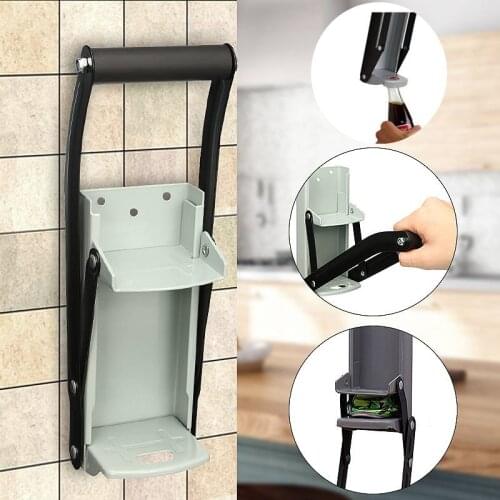 16 Ounces Heavy Duty Can Crusher Smasher Soda Beer Cola Budweiser Recycling Tool Home Dispensing Can Crusher Bottle Opener
