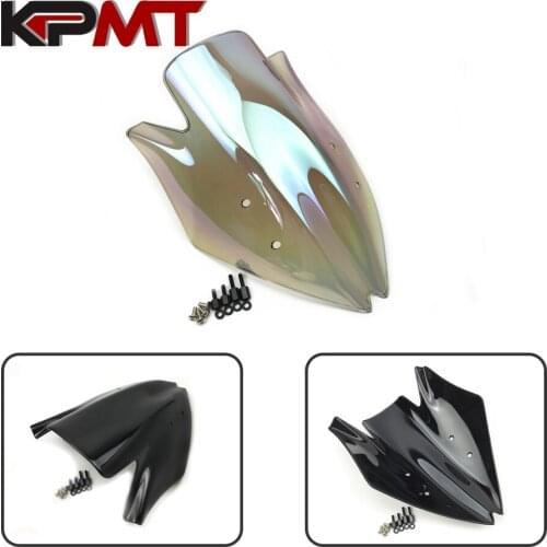 For Kawasaki Z1000 2007 2008 2009 Motorcycle WindScreen Double Bubble Z 1000 07 08 09 10 Screen Hot Sale Accessories Windshield