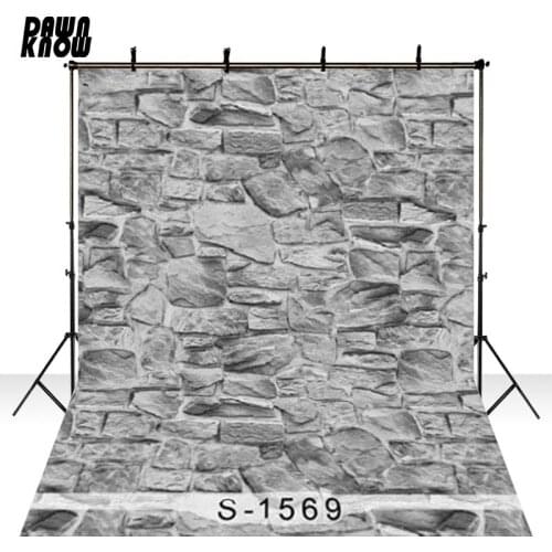 DAWNKNOW Stone Wall Vinyl Photography Background For Newborn Photo Shoot Backdrop For Wedding Photo Studio S1569