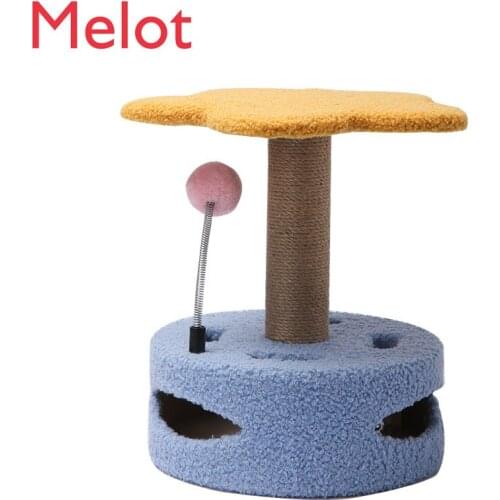 High-End Cat Climbing Rack Cat Nest Cat Tree Integrated Cat Rack Cat Scratching Post Cat Climbing Rack Homemade DIY Material