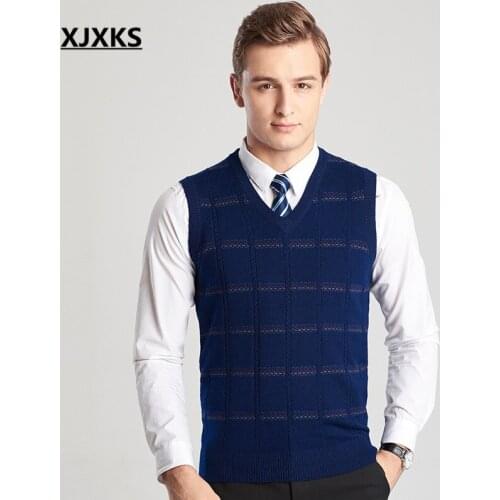 XJXKS Mens Wool Sweaters