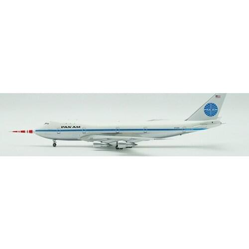 1:200 Scale Airplane 747 B747-100 N732PA PAN AM Airline Clipper Storm King Model Toy with Base Landing Gear Alloy Aircraft Plane