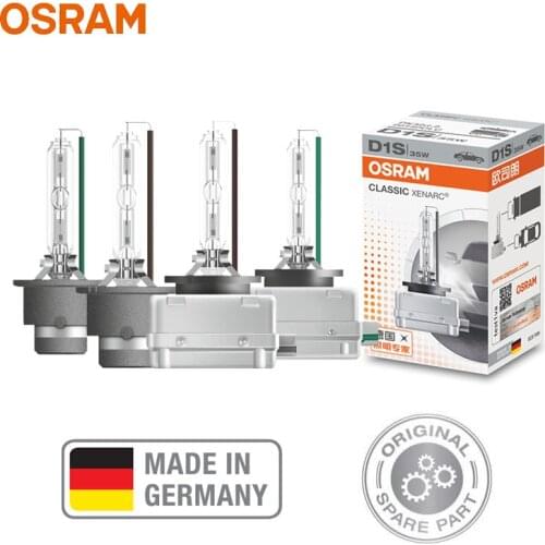 OSRAM D1S D2S D3S D4S CLC Xenon HID CLASSIC Original 66140 66240 66340 66440 Car Xenon Headlight 4200K Standard White Light 1 pc
