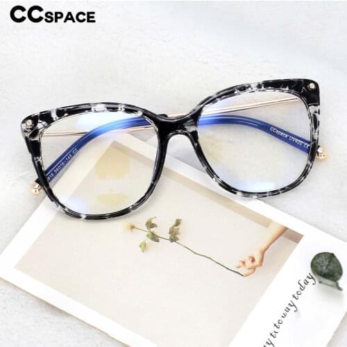 45818 Cat Eye Anti Blue Light TR90 Optical Glasses Frames Men Women Fashion Computer Eyeglasses