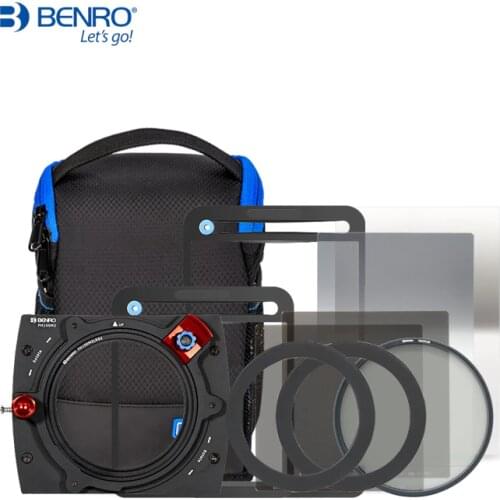 Benro FH100M2 FH100M2K0 FH100M2K1 FH100M2K2 FH100M2K3 100mm Filter Holder Kit ND GND CPL FB100M2 Bag MACPL82 For DSLR Lens