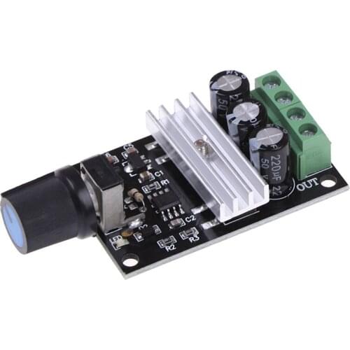 DC 6V 12V 24V 28VDC 3A 80W PWM Motor Speed Controller Regulator 1PCS