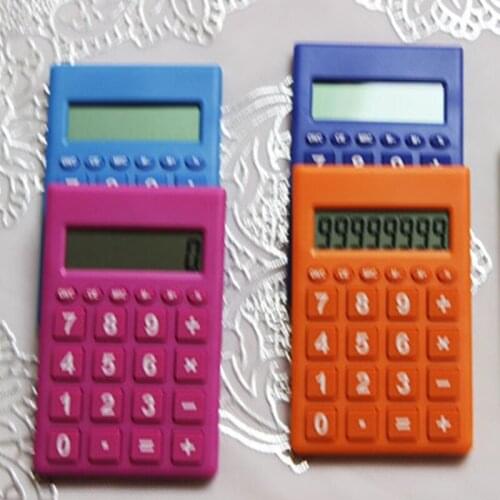 Financial Accounting Tools 12 Electronic Calculators Home Office School Students Calculator Optional Color Portable ABCD