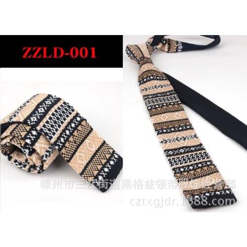 2021 Hot Sale New Mens Wool Knitted Bow Tie Flat Head Necktie Korean Version 5cm Narrow Knitted Necktie England