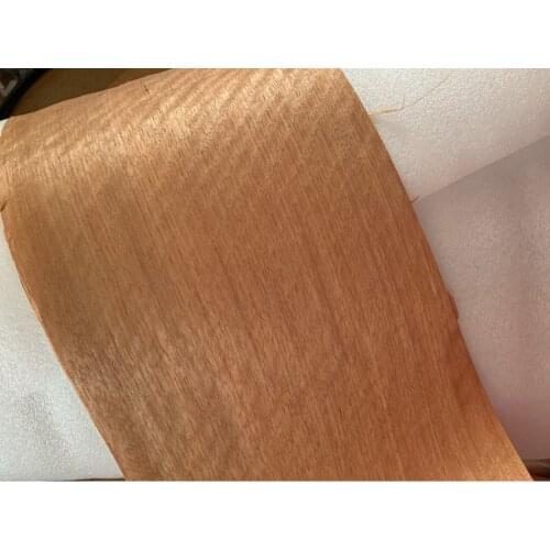 Natural Genuine Anieyre Figure Wood Veneer High Quality Qtd Fig Furniture Veneer 20x250cm 0.25mm Thick