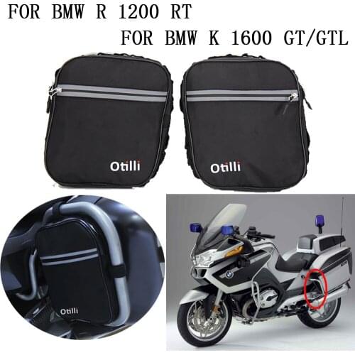 NEW Motorcycle Back Crashbars For BMW R 1200 RT K 1600 GT/GTL R1200RT Crash Bar Bags Frame Bag Storage Bags