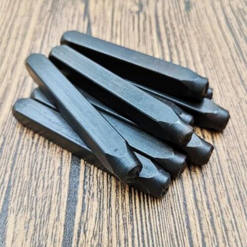 9pcs/set 2/4mm Digital Punch Leather Tool Punching Hand DIY Carving Seal Carbon Steel 0-8 Numbers