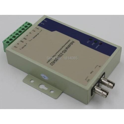 Serial to Fiber Converters,RS 232/485/422serial to optic fiber modem Multimode,2KM