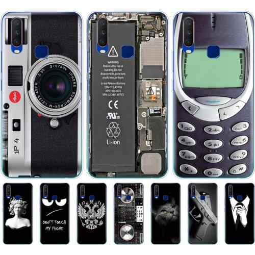 6.35" Silicon Case For Vivo Y11 2019 Case Soft TPU Back Phone Cover For Vivo Y17 Y15 Y12 Y3 Case VivoY17 Y 17 15 12 3 11 Funda