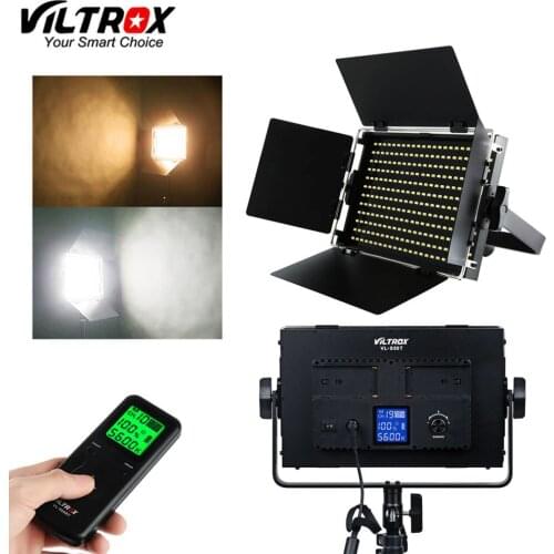 Viltrox VL-S50T 50W Metal LCD Photo LED Video Studio Light Bi-Color & Dimmable +2.4G Wireless Remote for Photography Interview