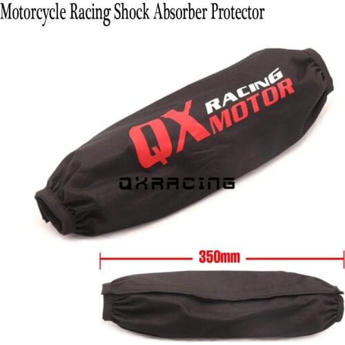 350mm Rear Shock Absorber Guard Wrap Cover For CR CRF YZ YZF SX SXF EXC XC KX KLX Dirt Bike Motorcycle ATV Quad Motocross