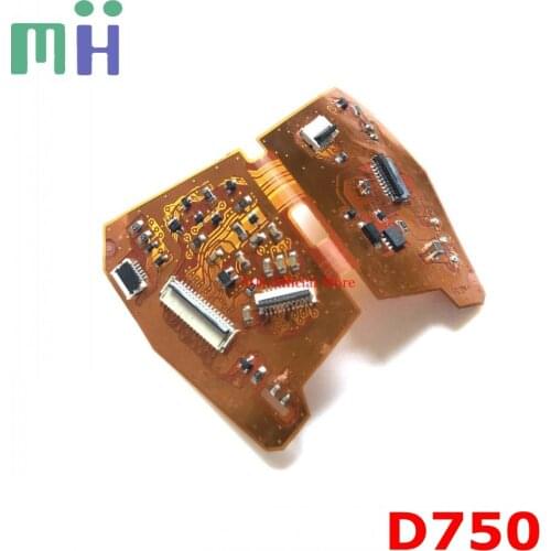 Second-hand For Nikon D750 TOP Viewfinder Flex View Finder Cable FPC Camera Replacement Spare Part