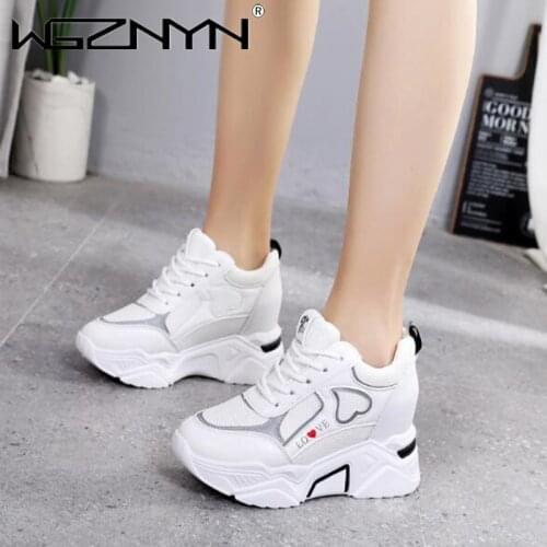 2021 Women Platform Sneakers Tenis Feminino Chunky Designers Woman Casual Old Dad Shoes Basket Female Sport Mesh Lace Up Shoes