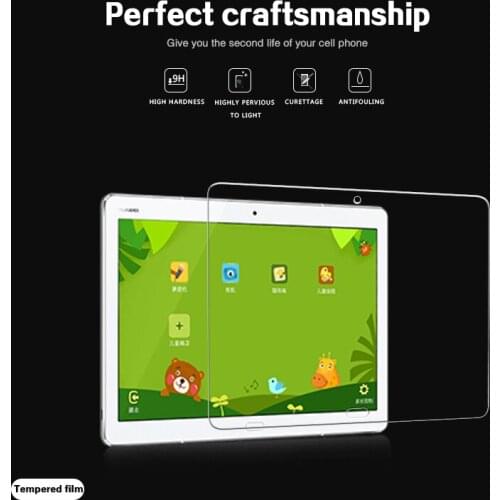 0.33 9H Premium Tempered Glass film For Huawei Mediapad m3 lite Bach-W01 W09 10.1" Tablet Screen Protector Film Cover
