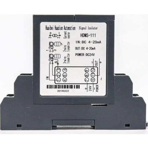 1-5v high voltage sensor 4-20ma input output loop isolator passive signal transmitter