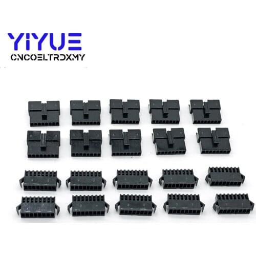 10sets/lot SM 8Pin Pitch 2.54MM Female and Male Housing + terminals SM-8P SM-8R JST 2.54MM SM2.54