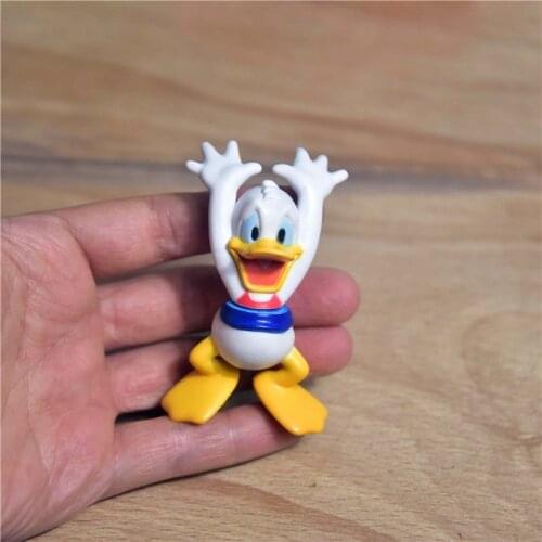 12piece 7cm high quality Donald duck collection figures toys Donald duck model home ornaments toys
