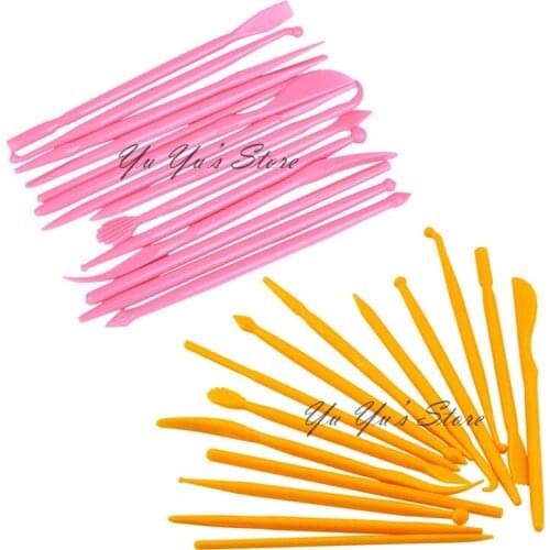 14 pcs/set Sugarcraft Tools Fondant Cake Modelling Carving Cutters Cake Decorating Flower Pastry Craft Tools