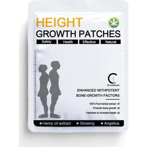 20Pieces 60 Patches Height Increase Foot Patch Overcome Genetic Limitations Naturally Promote Bone Growth For Adults And Teens