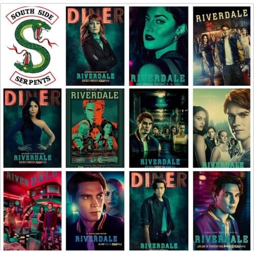 5D DIY Diamond Painting TV Series Riverdale Full Square/Round Drill Diamond Embroidery Art Cross Stitch Mosaic Home Decor Gift