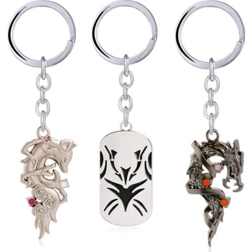 Anime YuYu Hakusho Keychain Cartoon Figure Urameshi Yuusuke Kuwabara Pendant Keyrings Car Key Chains llaveros Gift For Men Women