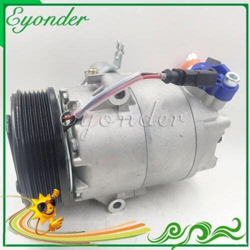 Auto AC A/C Air Conditioning Compressor Cooling Pump CVC PV6 for Volkswagen Fox Crossfox Polo Spacefox 1.0 1.6 2004 on 5Z0820803