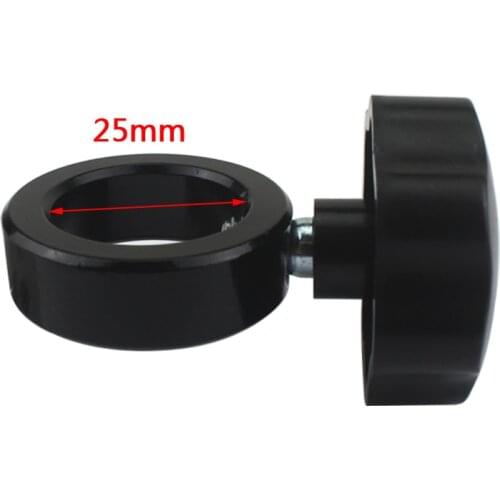 Industrial Stereo Microscope Video Camera Stand Holder Metal Pillar Bar 25mm Microscope Fix Ring with Screw Microscope Accessory