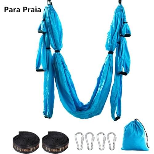 Hot Sale Yoga Hammock Anti Gravity Ultralight Parachute Nylon Aerial Yoga Swing hammock Unmissable Fitness Equipment Home Gym