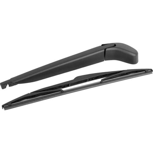 X AUTOHAUX Rear Windshield Wiper Blade Arm Set for 06-11 Ford Focus MK2