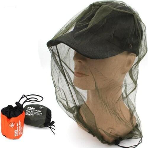 Summer Outdoor Mosquito Hats Camping Hiking Fishing Climbing Mosquito Pest Control Cap Beekeeping Hat Insect Cover ME01
