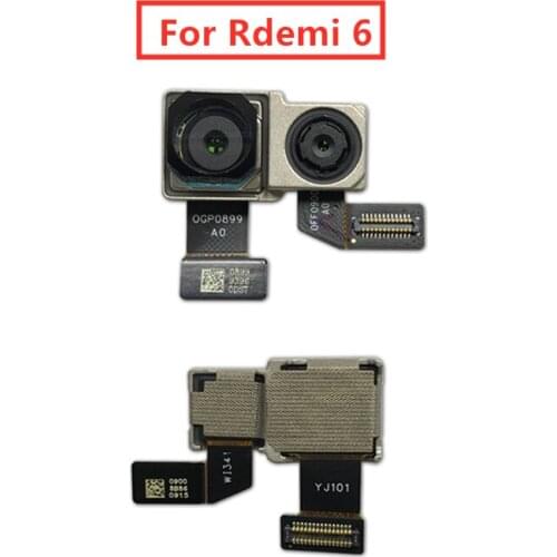 For Xiaomi Redmi 6 Back Camera Big Rear Main Camera Module Flex Cable Assembly Replacement Repair Spare Parts Test