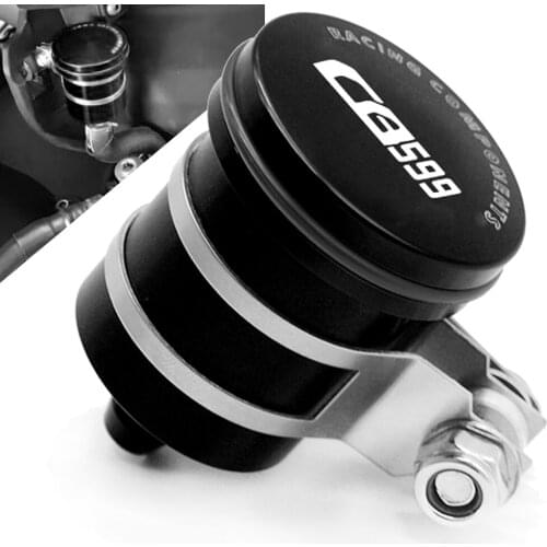 Motorcycle Rear Brake Fluid Reservoir Clutch Tank Oil Cup For Honda 599 CB599 CB600F HORNET 1998-2006 2001 2002 2003 2004 2005