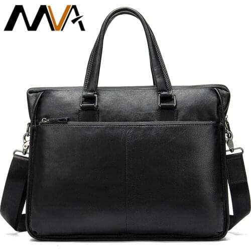 Men Briefcase Bag Genuine Leather Laptop Bags Men Briefcase Man Business Bag Office Handbag 13.3''Laptop bolsos para hombre 103
