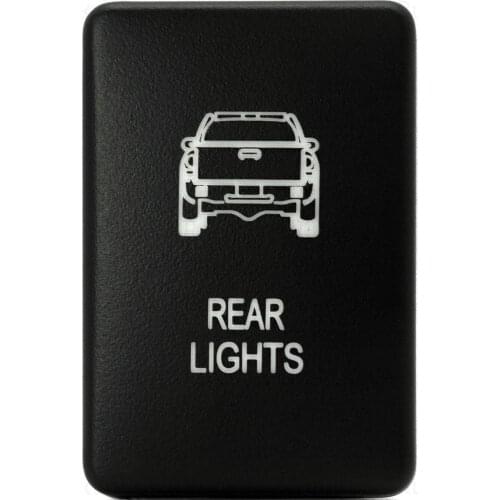 REAR LIGHTS Switch 4Runner Logo 5th Gen Blue Push For Newer Toyota Vehicles LED