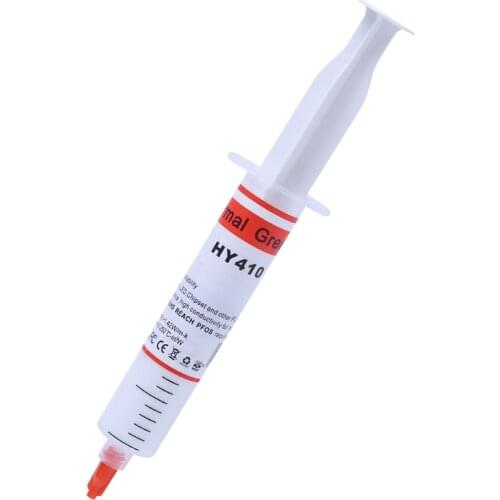 30G HY410-TU20 White Thermal Grease CPU Chipset Cooling Compound Silicone Paste