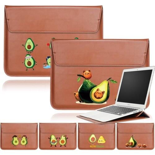 Laptop Bag for 11 13 14 15 Inch Sleeve Bag for Macbook Air 11" 13"/pro 15 Leather Case Huawei MateBook D15 ASUS Dell Notebook